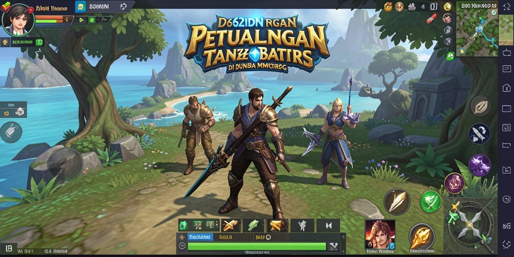 Tampilkan aksi mendebarkan dalam gameplay MMORPG 62IDN.