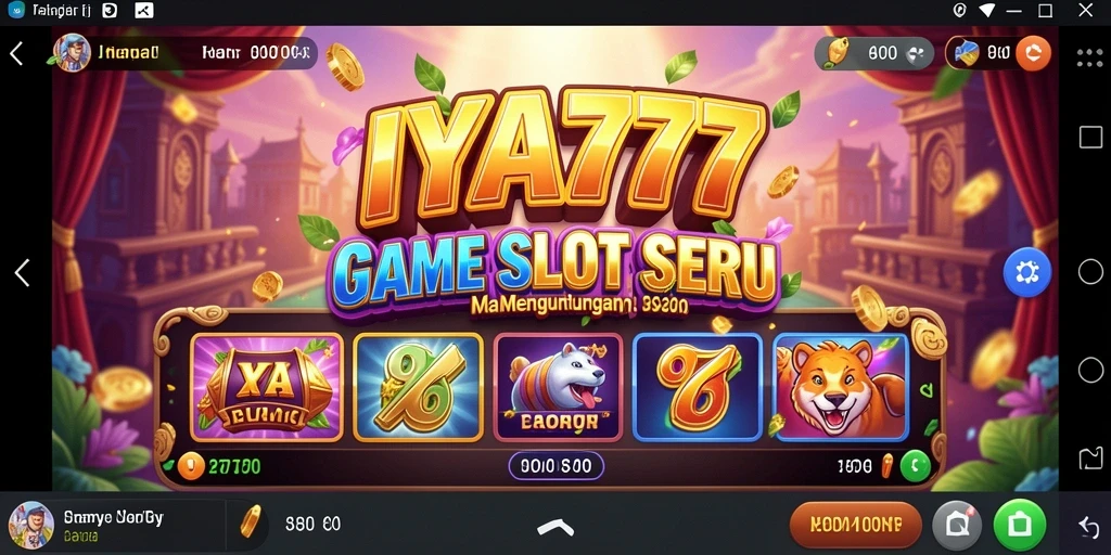 Tampilan gameplay Slot yang menarik dan seru dari IYA777.