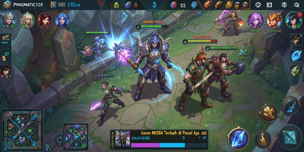 Screenshot gameplay PRAGMATIC123 dengan aksi pertempuran seru.