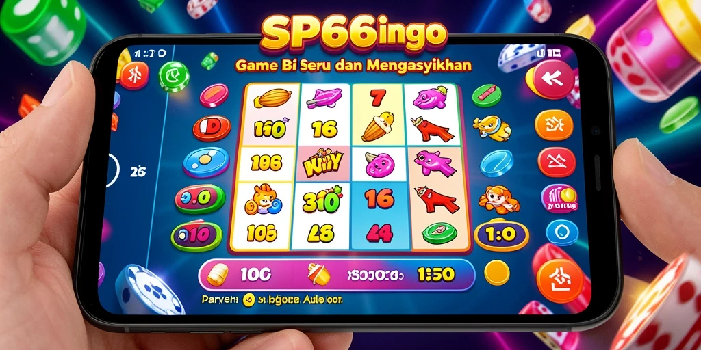 Screenshot gameplay SP666 menampilkan aksi seru dalam permainan Bingo.
