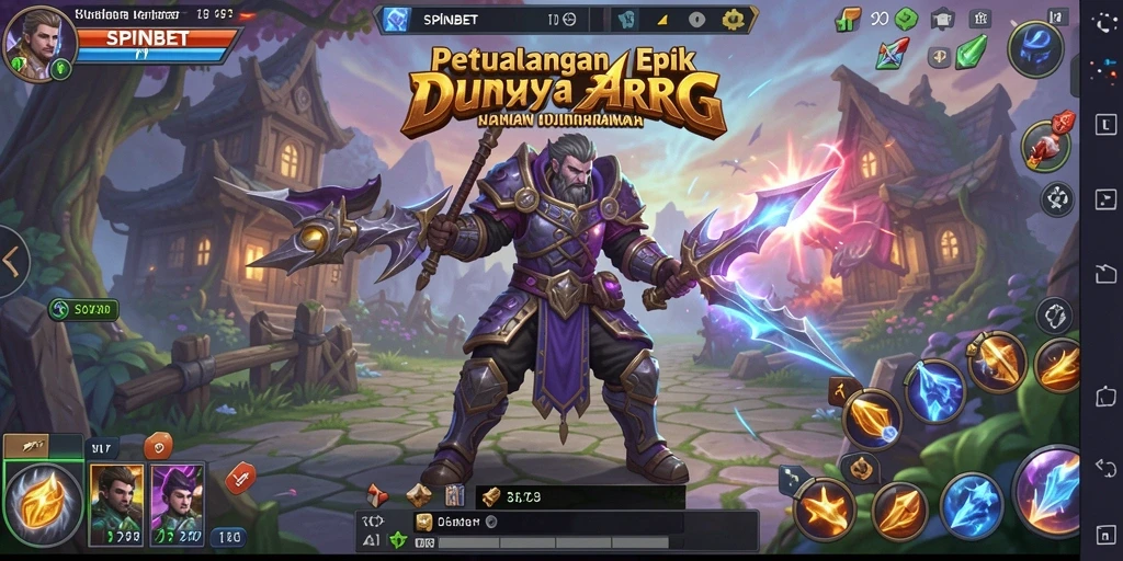 Gameplay seru SPINBET dengan pertarungan epik dan dunia yang luas.