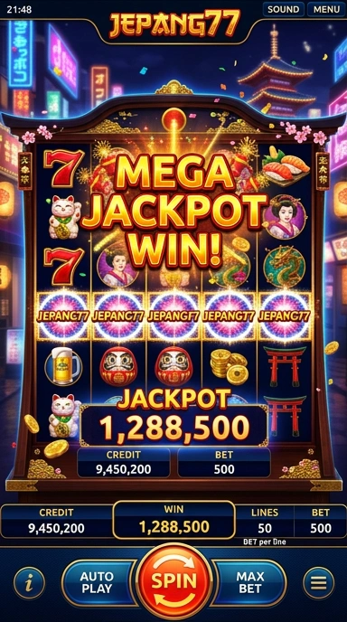 Screenshot aplikasi di jepang77 menunjukkan berbagai aplikasi yang tersedia.